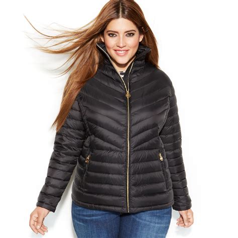 Michael Kors puffer jacket packable